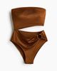 H&M H&M Padded-cup Cut-out Bandeau Swimsuit - 2