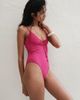 H&M H&M Padded-cup High-leg Swimsuit - 4