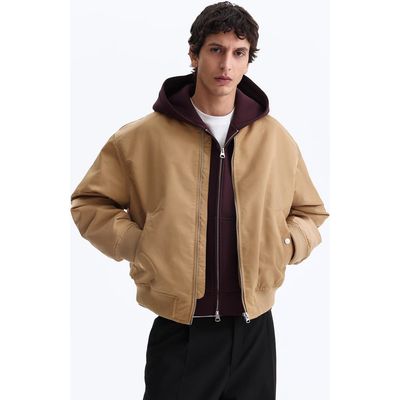 H&M H&M Padded Nylon Bomber Jacket