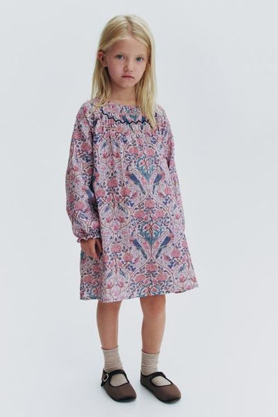 H&M H&M Patterned Muslin Dress