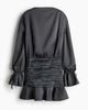 H&M H&M Pleated Boat-neck Dress - 2