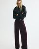 H&M H&M Pleated Tie-Belt Pants - 1