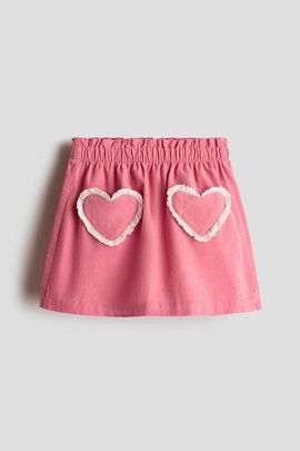 H&M H&M Pocket-Detail Corduroy Skirt