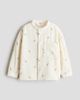 H&M H&M Printed Muslin Band-collar Shirt - 1