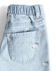 H&M H&M Printed Wide Leg Jeans - 5