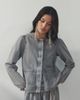 H&M H&M Puff-sleeved Denim Jacket - 1