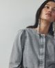 H&M H&M Puff-sleeved Denim Jacket - 3