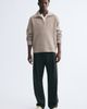 H&M H&M Regular-fit Half-zip Wool Sweater - 3