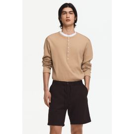H&M H&M Regular Fit Linen-blend Shorts