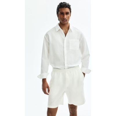 H&M H&M Relaxed Fit Linen Shorts