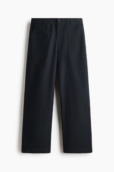 H&M H&M Relaxed Fit Twill Trousers