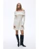 H&M H&M Rib-knit Off-the-shoulder Dress - 1