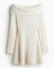 H&M H&M Rib-knit Off-the-shoulder Dress - 2