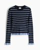 H&M H&M Ruffle-Trimmed Rib-Knit Top - 2