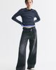 H&M H&M Ruffle-Trimmed Rib-Knit Top - 5