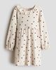 H&M H&M Ruffle-trimmed Ribbed Jersey Dress - 1