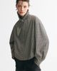 H&M H&M Scarf-collar Bubble-hem Jacket - 1