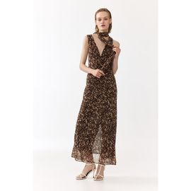 H&M H&M Scarf-detail Chiffon Dress