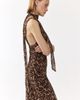 H&M H&M Scarf-detail Chiffon Dress - 4
