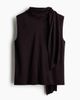H&M H&M Scarf-detail Turtleneck Top - 2