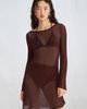 H&M H&M Shimmery Flared-skirt Dress - 4