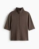 H&M H&M Short-sleeved Mock Turtleneck Cardigan - 2