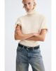 H&M H&M Short-sleeved Mock Turtleneck Sweater - 1