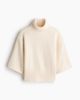 H&M H&M Short-sleeved Mock Turtleneck Sweater - 2