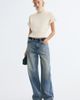 H&M H&M Short-sleeved Mock Turtleneck Sweater - 3