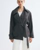 H&M H&M Short Lyocell-Blend Trench Coat - 2
