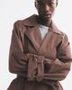 H&M H&M Short Tie-belt Trench Coat - 1