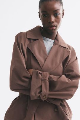 H&M H&M Short Tie-belt Trench Coat