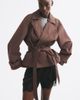 H&M H&M Short Tie-belt Trench Coat - 5