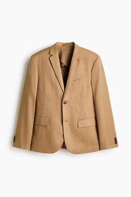 H&M H&M Slim Fit Linen Jacket