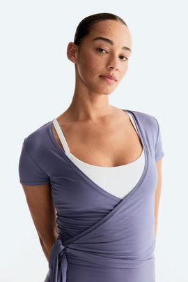 H&M H&M Sports Wrap Top