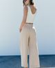 H&M H&M Straight-leg Pants With Belt - 3