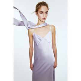 H&M H&M Strappy Satin Dress With Scarf