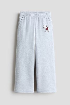 H&M H&M Sweatpant Joggers With Printed Motif