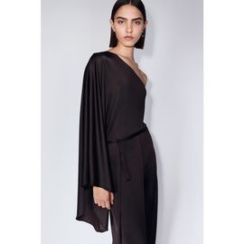H&M H&M Tie-belt One-shoulder Jumpsuit