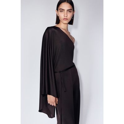 H&M H&M Tie-belt One-shoulder Jumpsuit