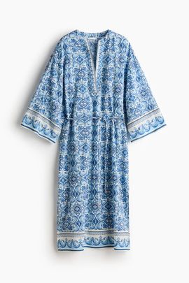 H&M H&M Tie-belt Tunic Dress