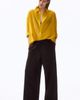 H&M H&M Tie-belt Wide Paper Bag Trousers - 1