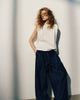 H&M H&M Tie-detail Denim Pants - 4