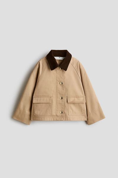 H&M H&M Utility Jacket With Corduroy Collar