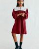 H&M H&M Vintage-collar Muslin Dress - 1