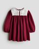 H&M H&M Vintage-collar Muslin Dress - 2