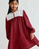 H&M H&M Vintage-collar Muslin Dress - 3