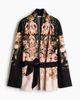 H&M H&M Viscose-Blend Tie-Belt Jacket - 2