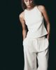 H&M H&M Wide-leg Pleated Culottes - 3