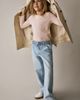 H&M H&M Wide Leg Paper Bag Jeans - 1